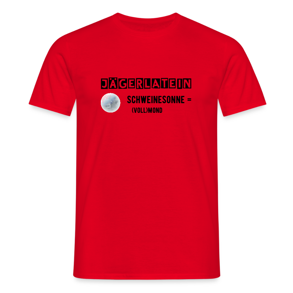 Jagdshirt - Schweinesonne - Rot