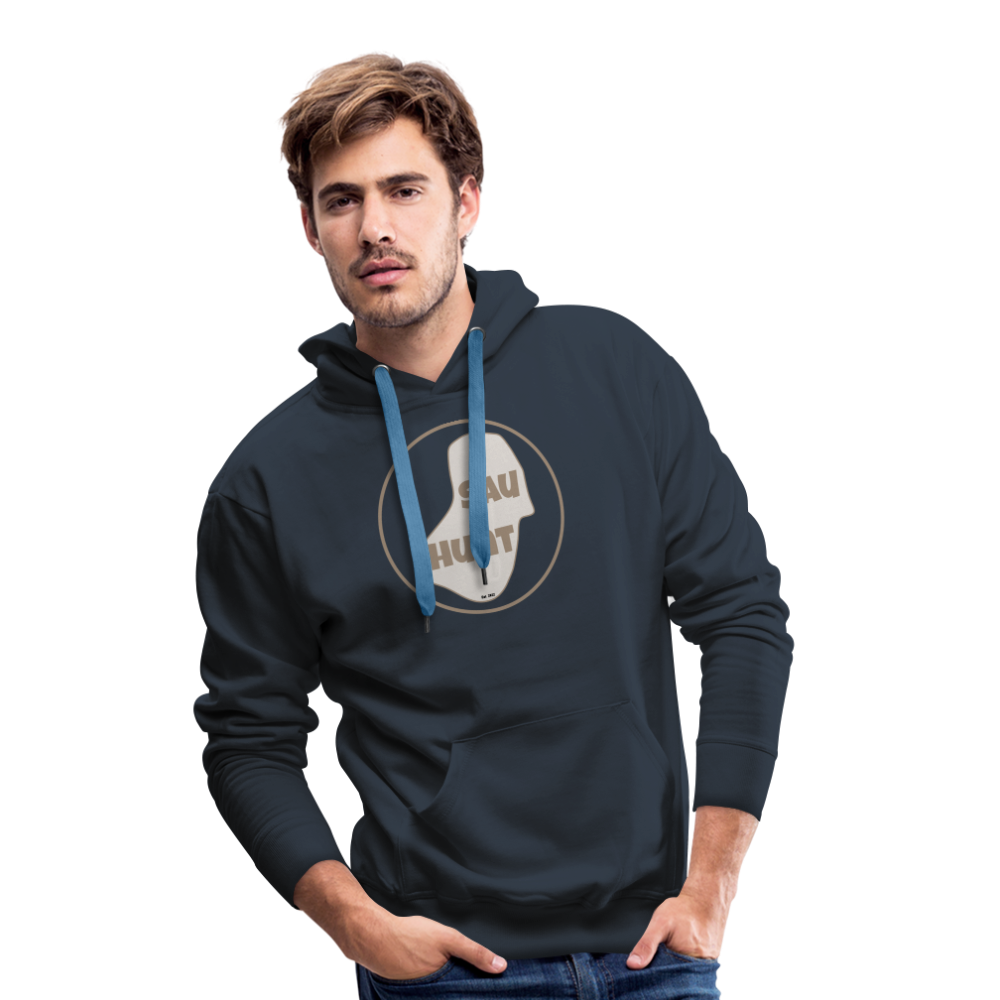 Promo Hoodie - SauHunt - Navy