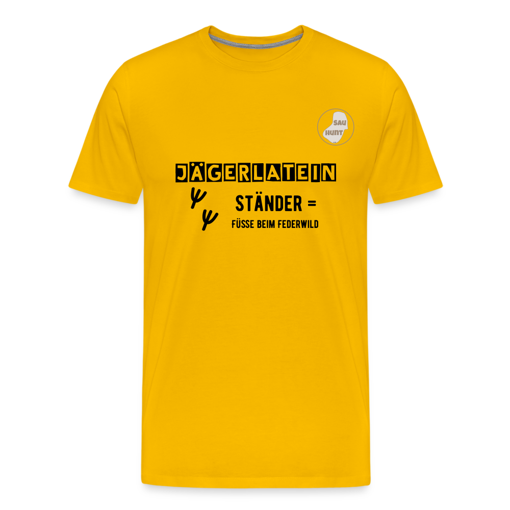 Jagdshirt - Ständer - Sonnengelb