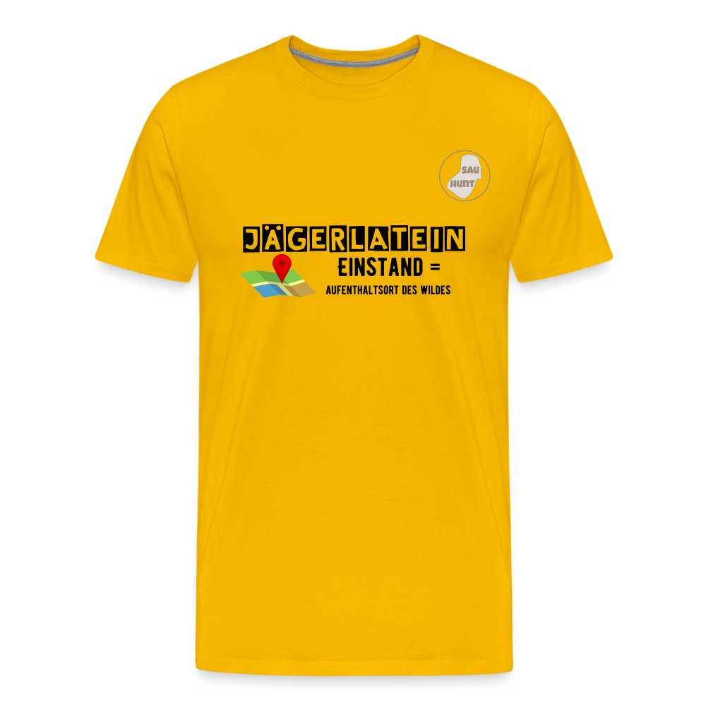 Jagdshirt - Einstand - Sonnengelb