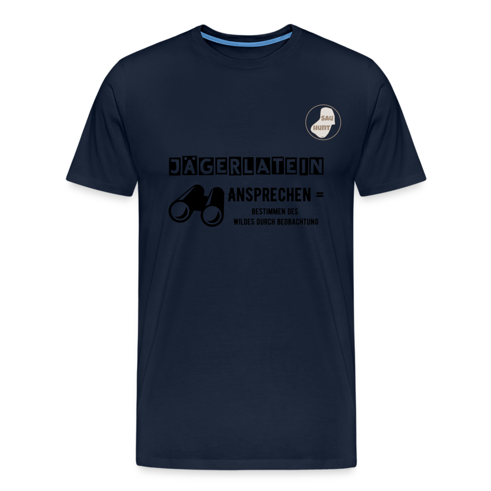 Jagdshirt - Ansprechen - Navy