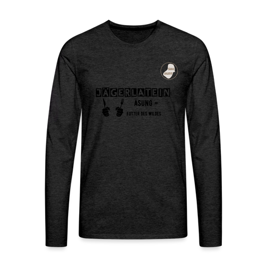 Jagdlangarmshirt - Äsung - Anthrazit
