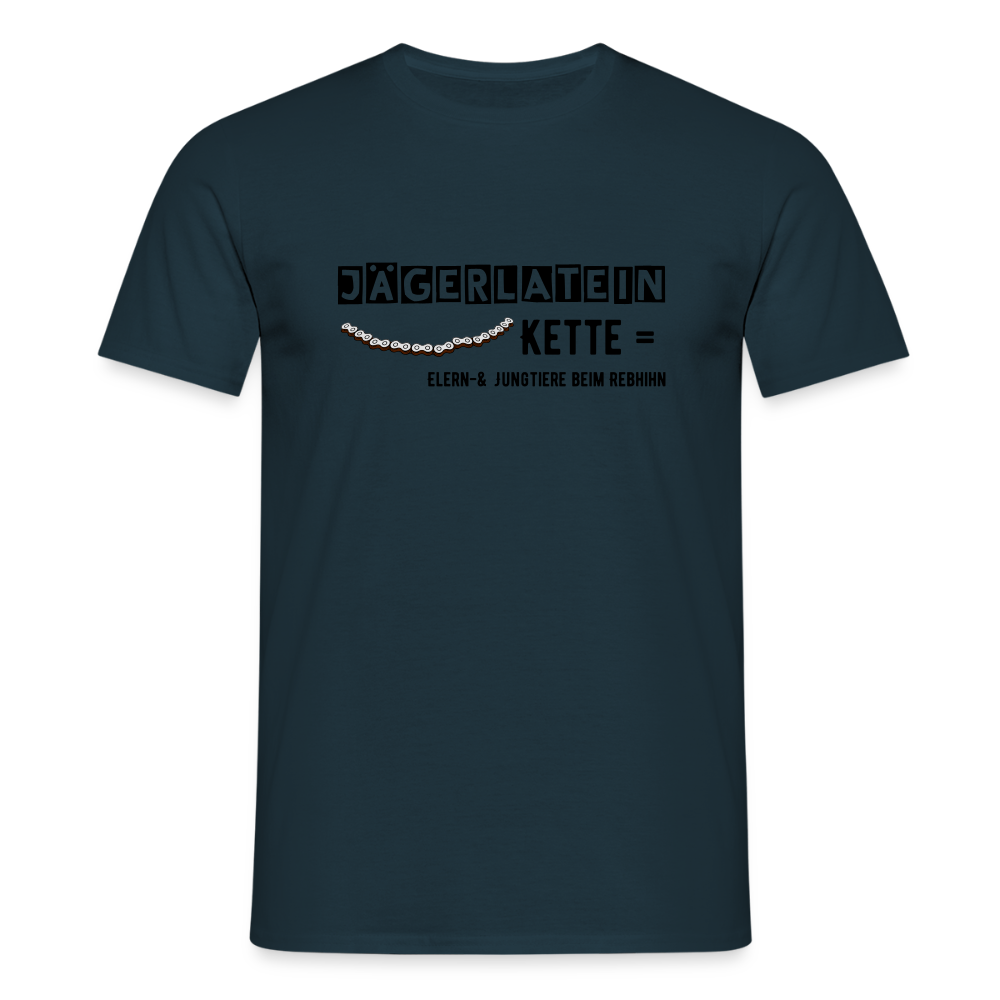 Jagdshirt - Kette - Navy