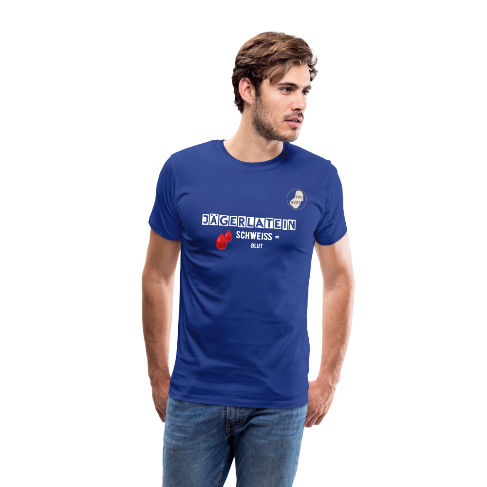 Jagdshirt - Schweiß - Königsblau