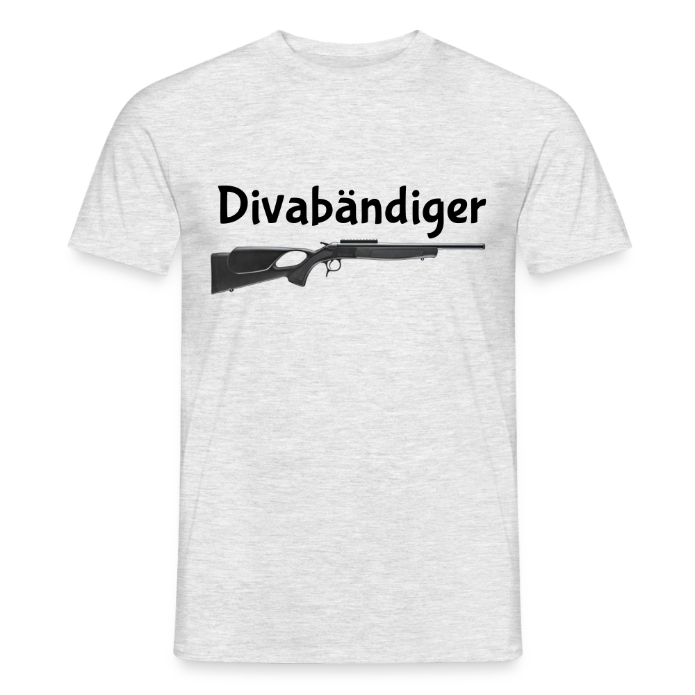 Fun Shirt - Divabändiger - Grau meliert