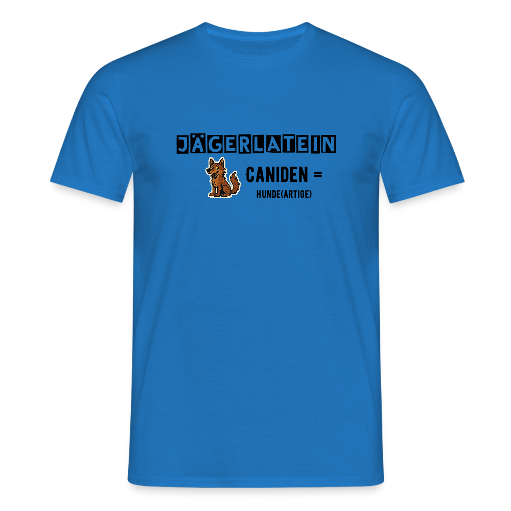 Jagdshirt - Caniden - Royalblau