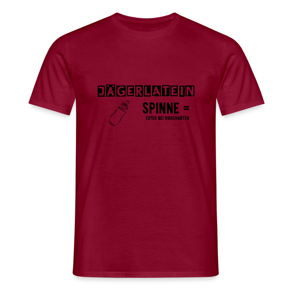 Jagdshirt - Spinne - Ziegelrot