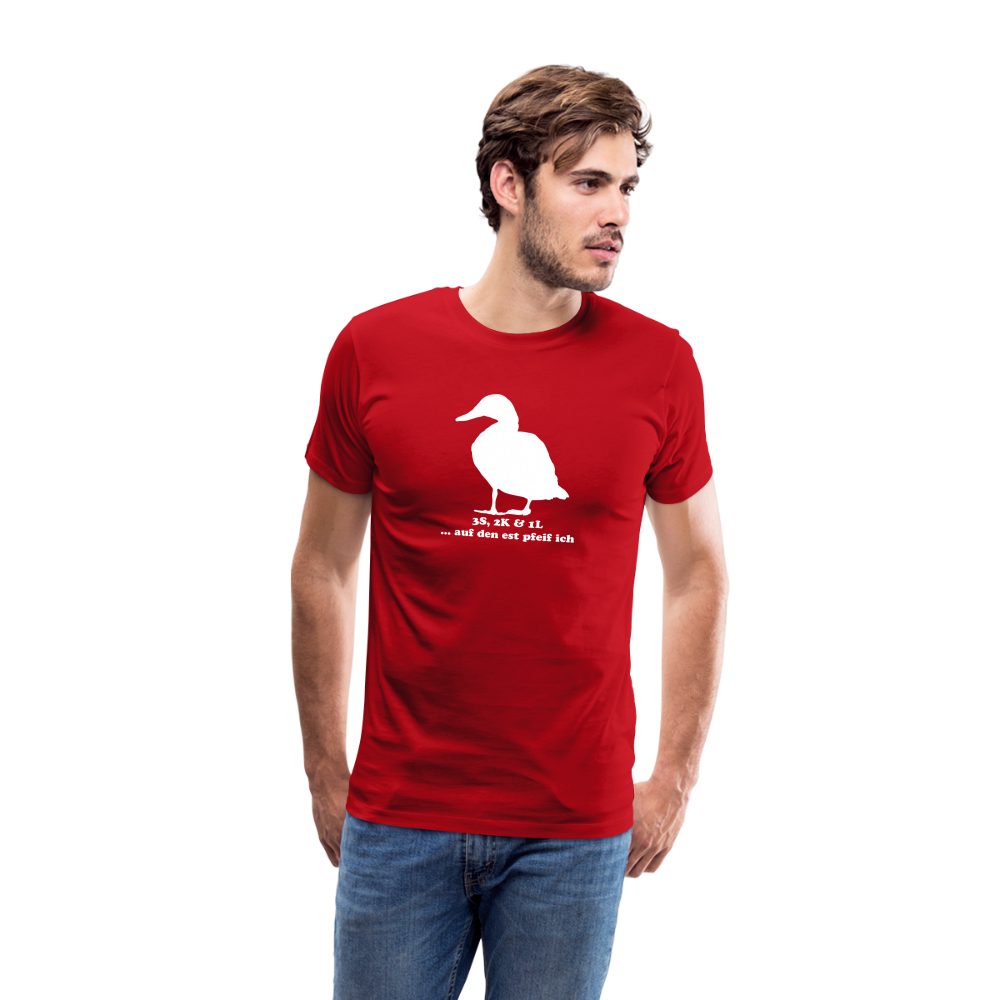 Jagdshirt - Schwimmenten - Rot