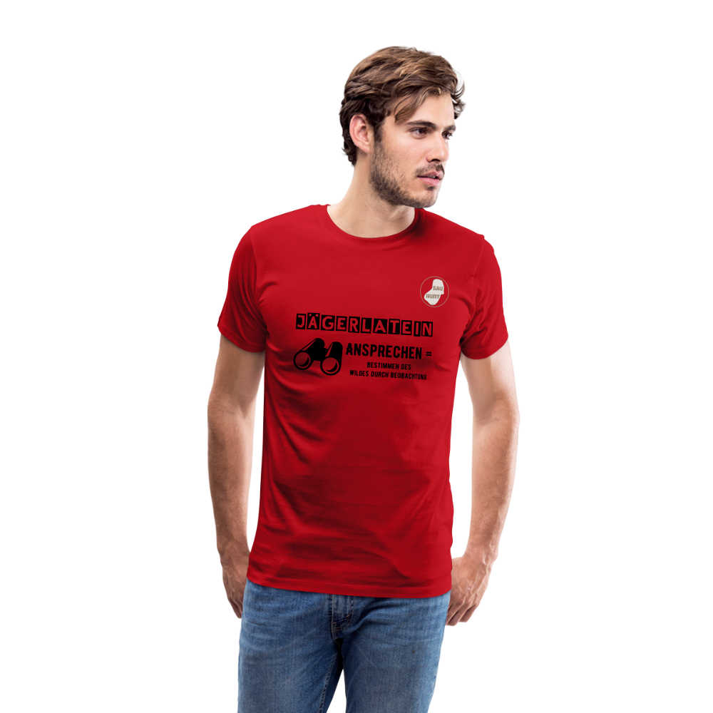 Jagdshirt - Ansprechen - Rot