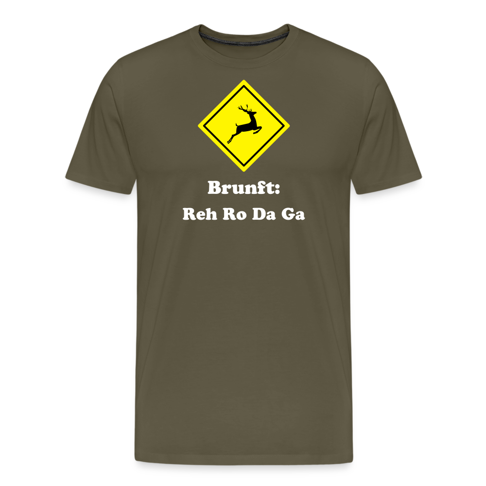 Jagdshirt - Brunftzeiten - Khaki