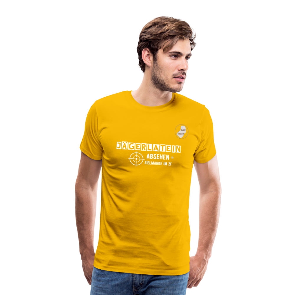 Jagdshirt - Absehen - Sonnengelb