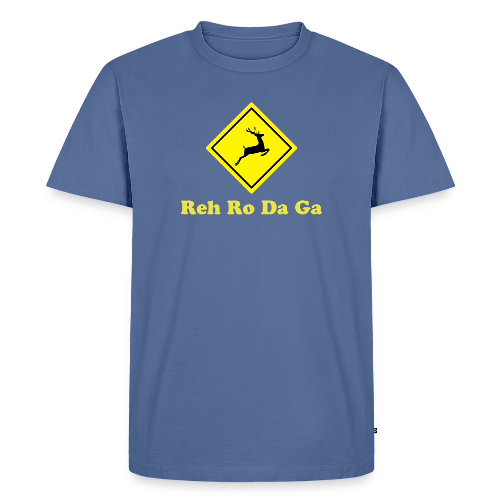Jagdshirt - Brunftzeiten - Taubenblau