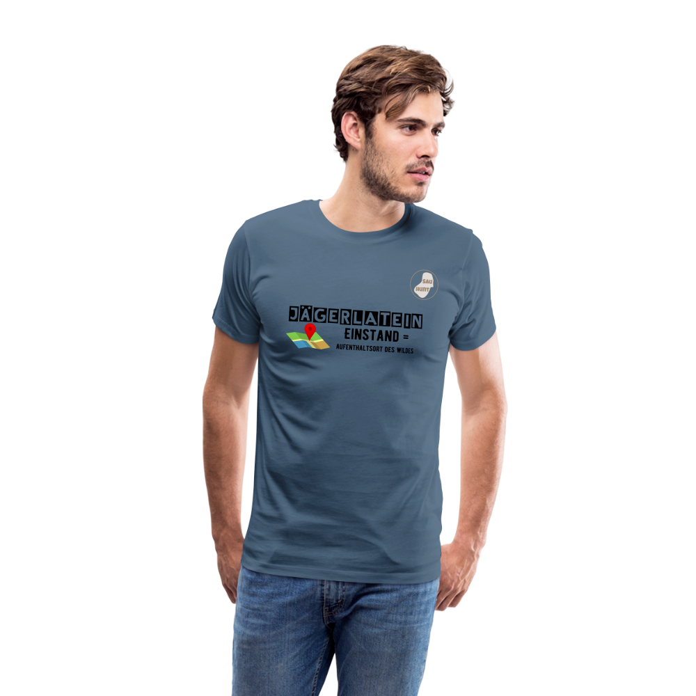 Jagdshirt - Einstand - Blaugrau