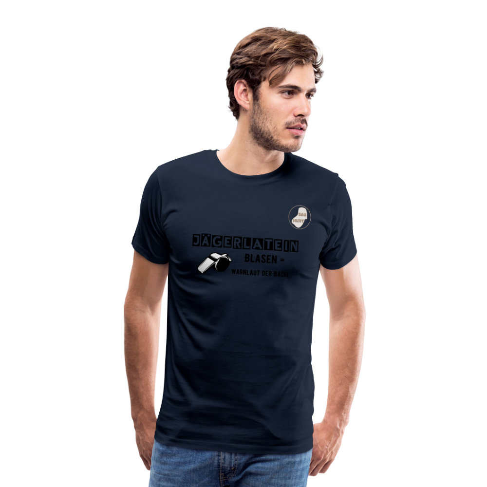 Jagdshirt - Blasen - Navy