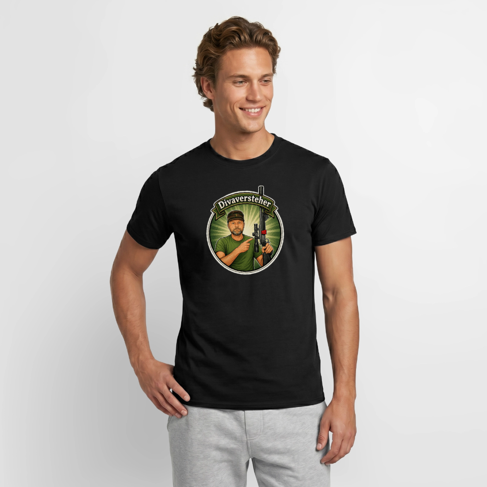 Fun Shirt - Divaversteher - Schwarz