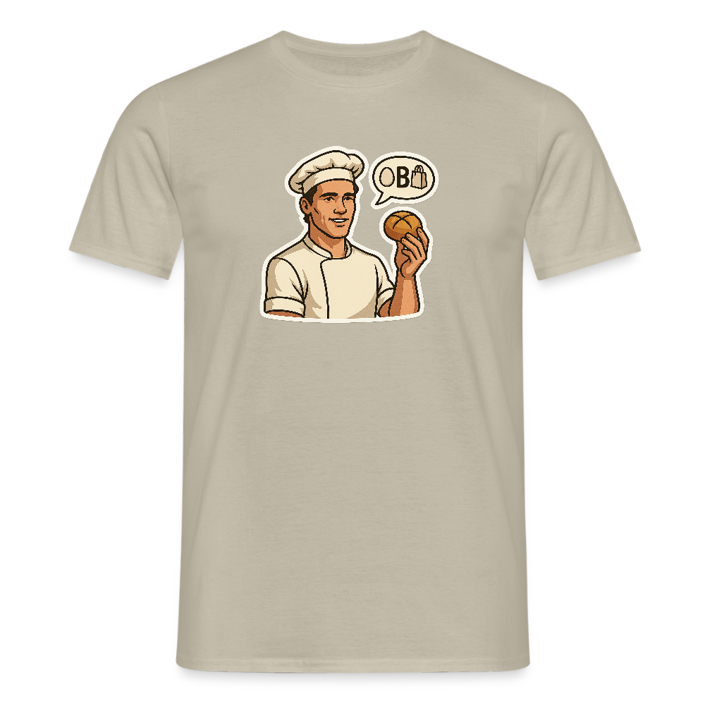 Fun Shirt - Ei B Tasche - Sandbeige