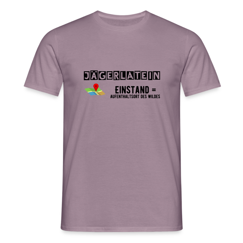 Jagdshirt - Einstand - Lilagrau 