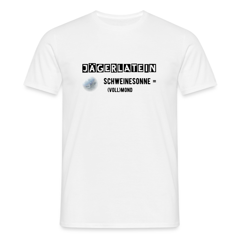 Jagdshirt - Schweinesonne - Weiß