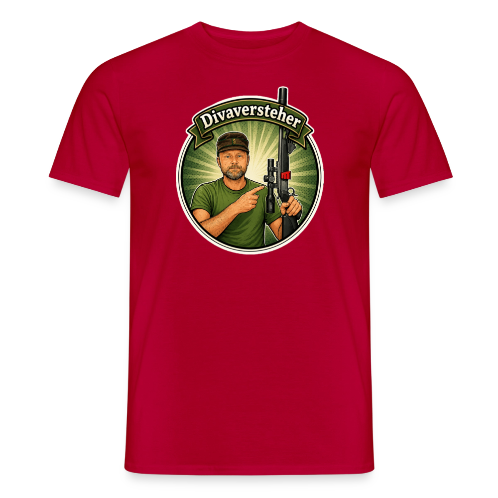 Fun Shirt - Divaversteher - Rot