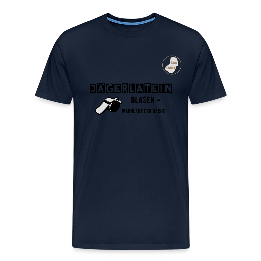 Jagdshirt - Blasen - Navy