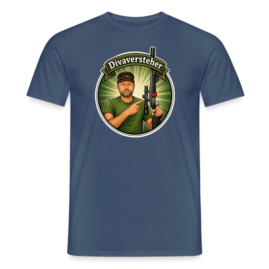 Fun Shirt - Divaversteher - Dunkles Denimblau