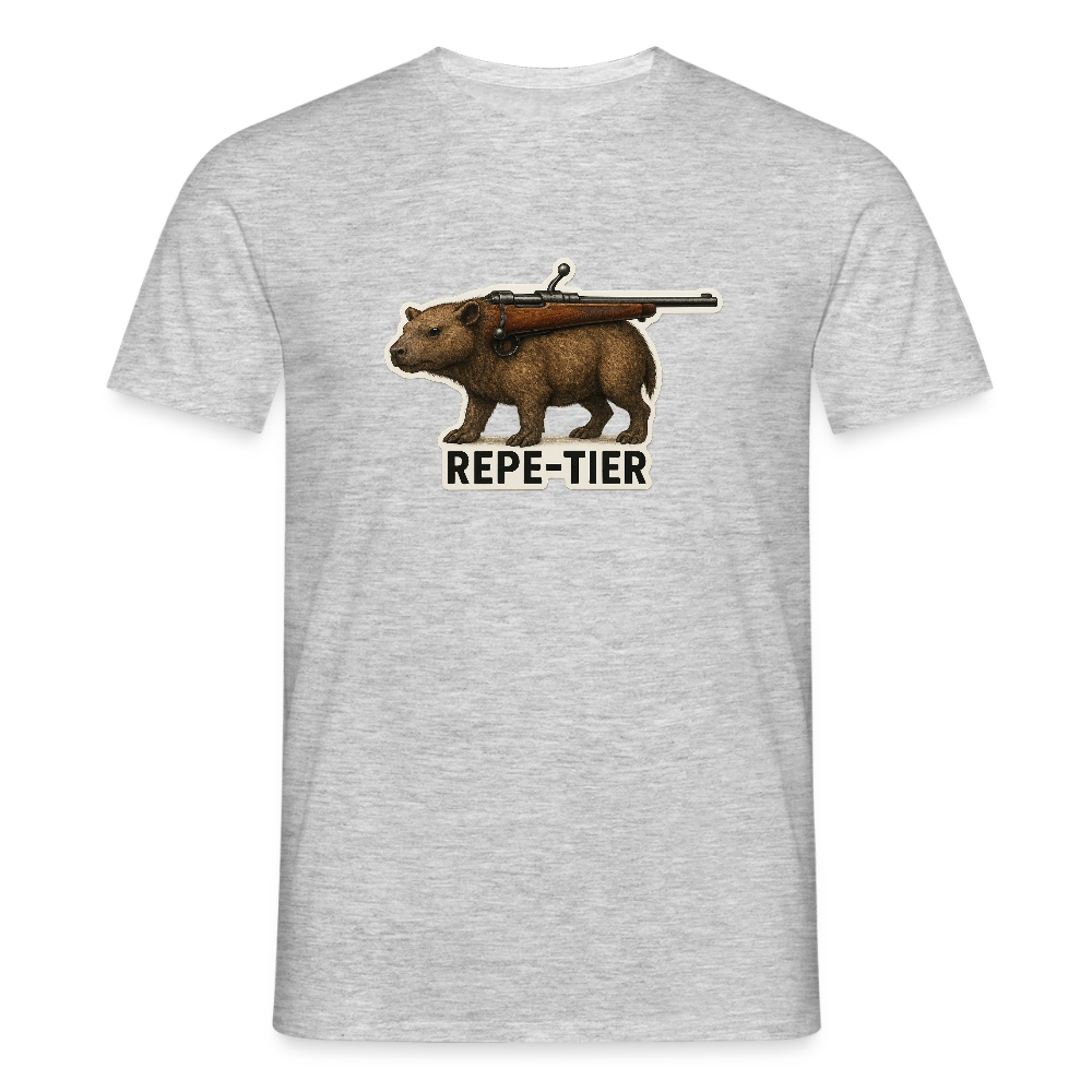 Fun Shirt - REPE Tier 1 - Grau meliert