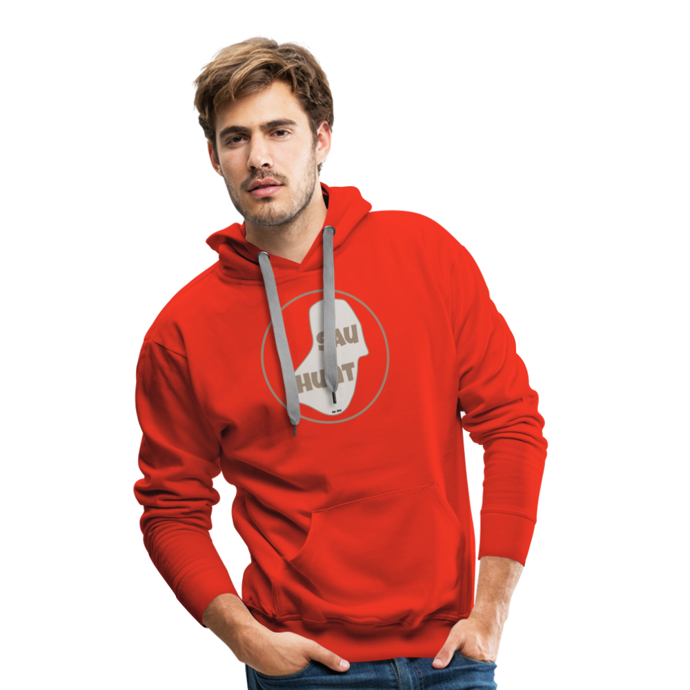 Promo Hoodie - SauHunt - Rot