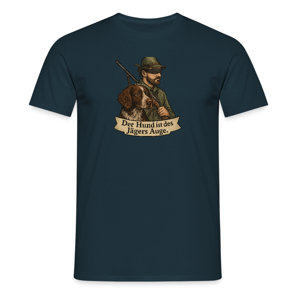 Fun Shirt - Auge des Jägers - Navy