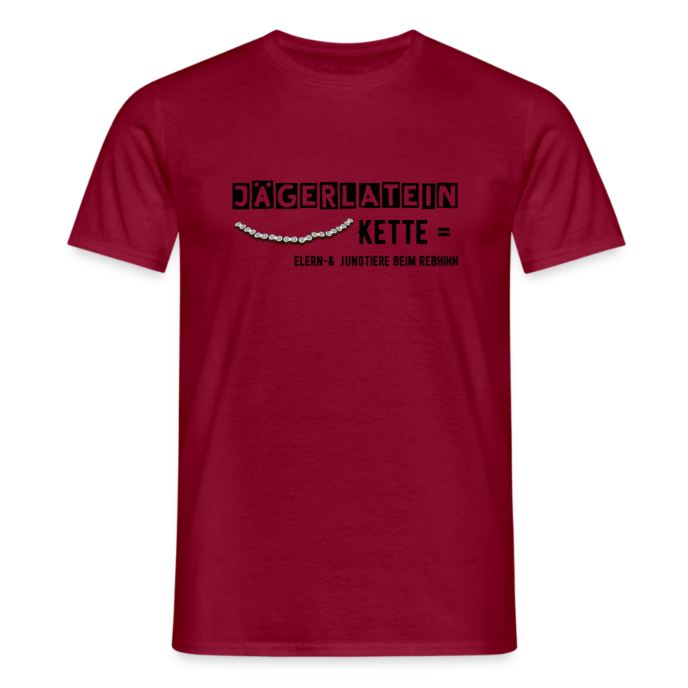 Jagdshirt - Kette - Ziegelrot