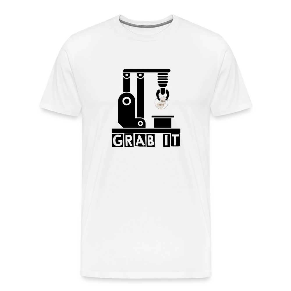 SauHunt Shirt - Grab IT - Weiß