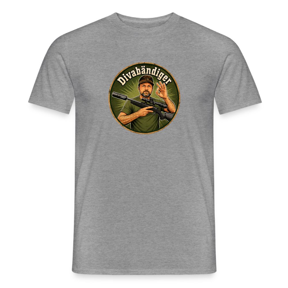 Fun Shirt - Divavbändiger III - Graphit meliert