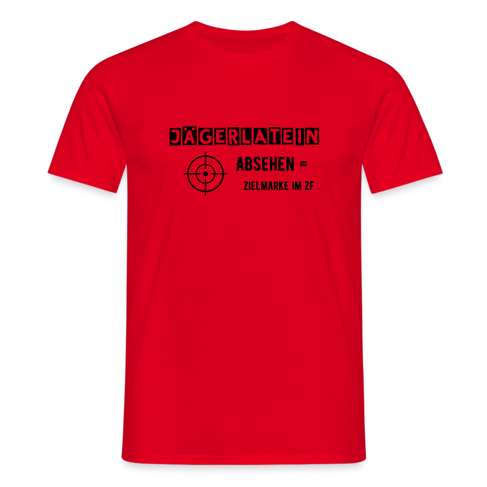 Jagdshirt - Absehen - Rot
