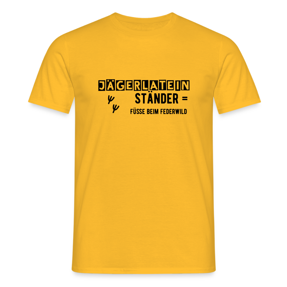 Jagdshirt - Ständer - Gelb