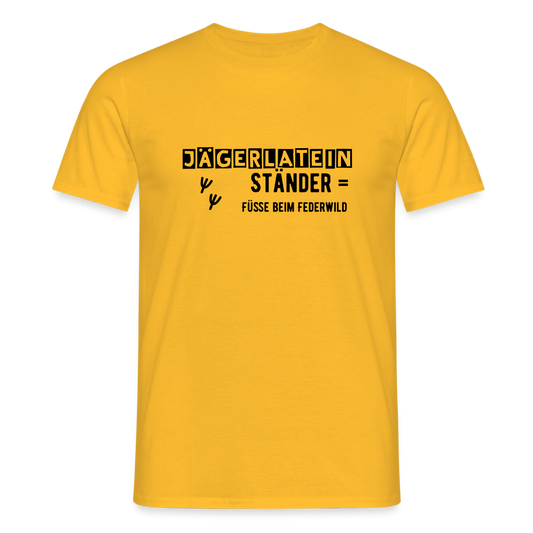 Jagdshirt - Ständer - Gelb