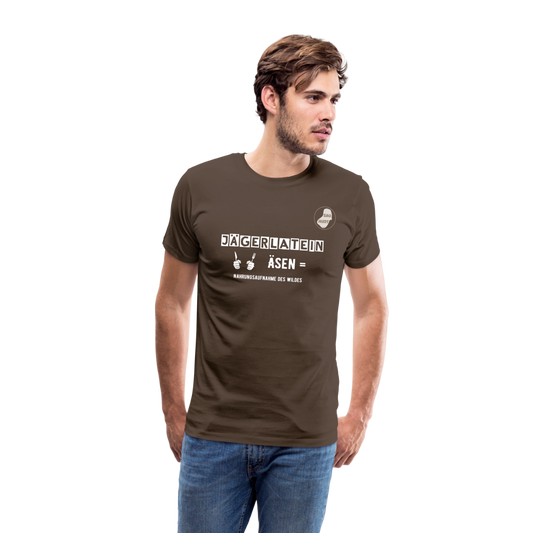 Jagdshirt - Äsen - Edelbraun