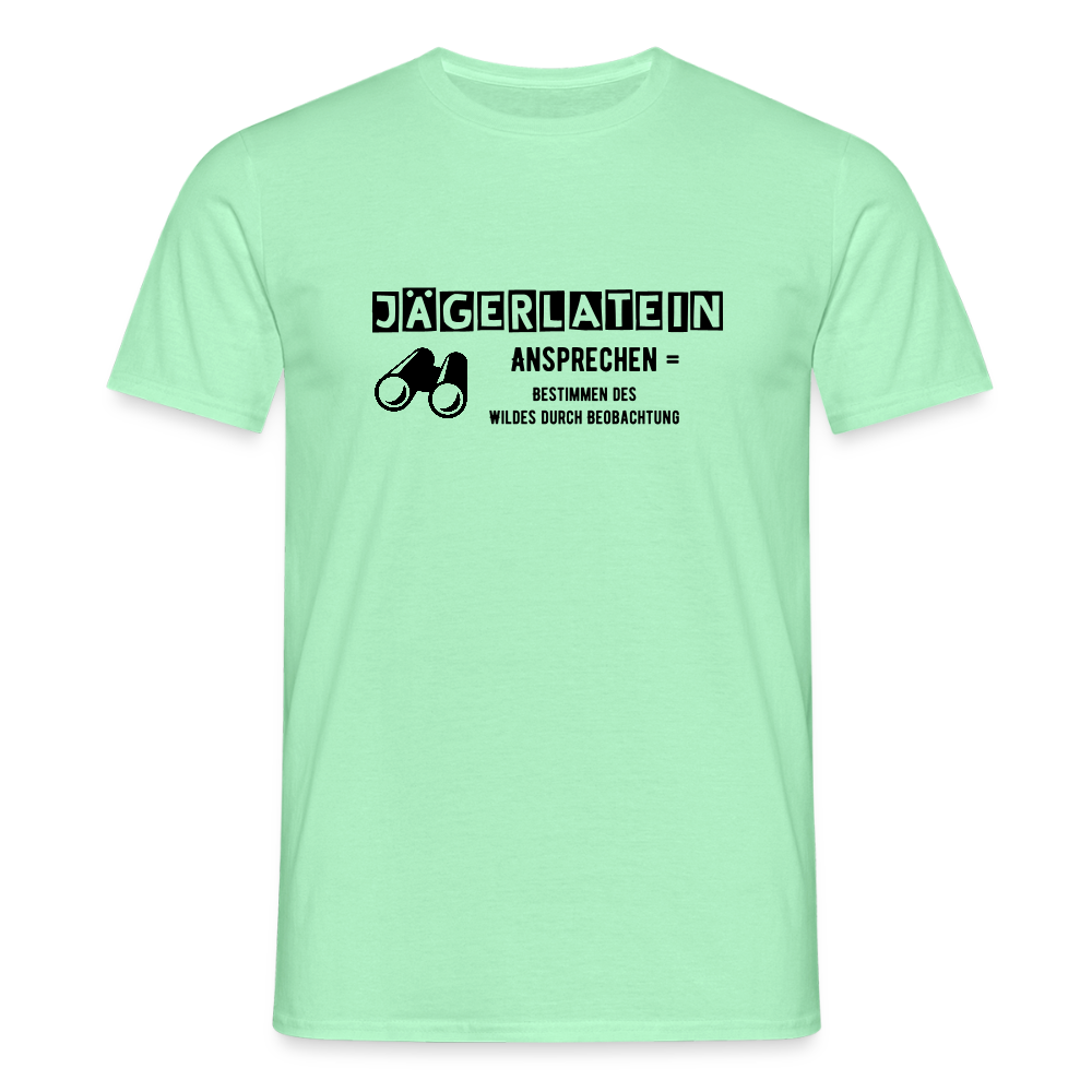 Jagdshirt - Ansprechen - Mintgrün