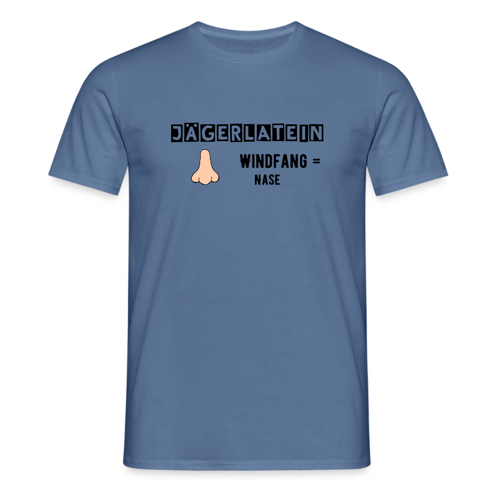 Jagdshirt - Windfang - Taubenblau 