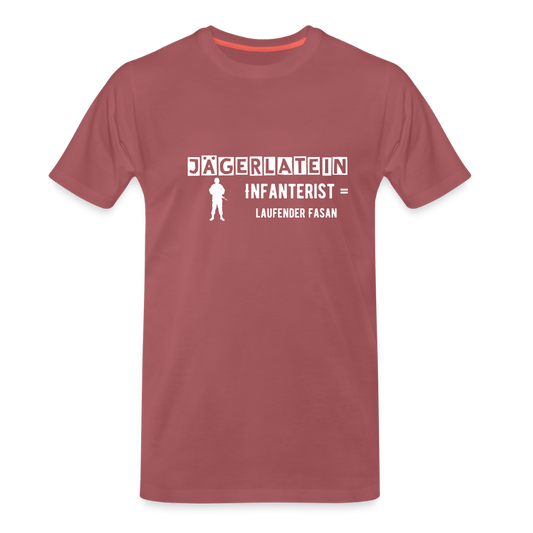 Jagdshirt - Infanterist - washed Burgundy