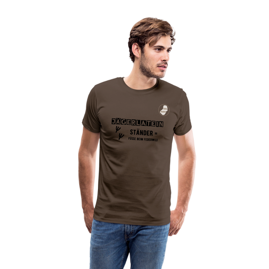 Jagdshirt - Ständer - Edelbraun