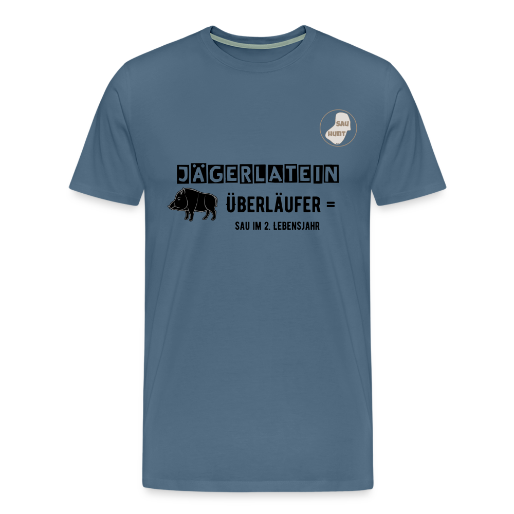 Jagdshirt - Überläufer - Blaugrau