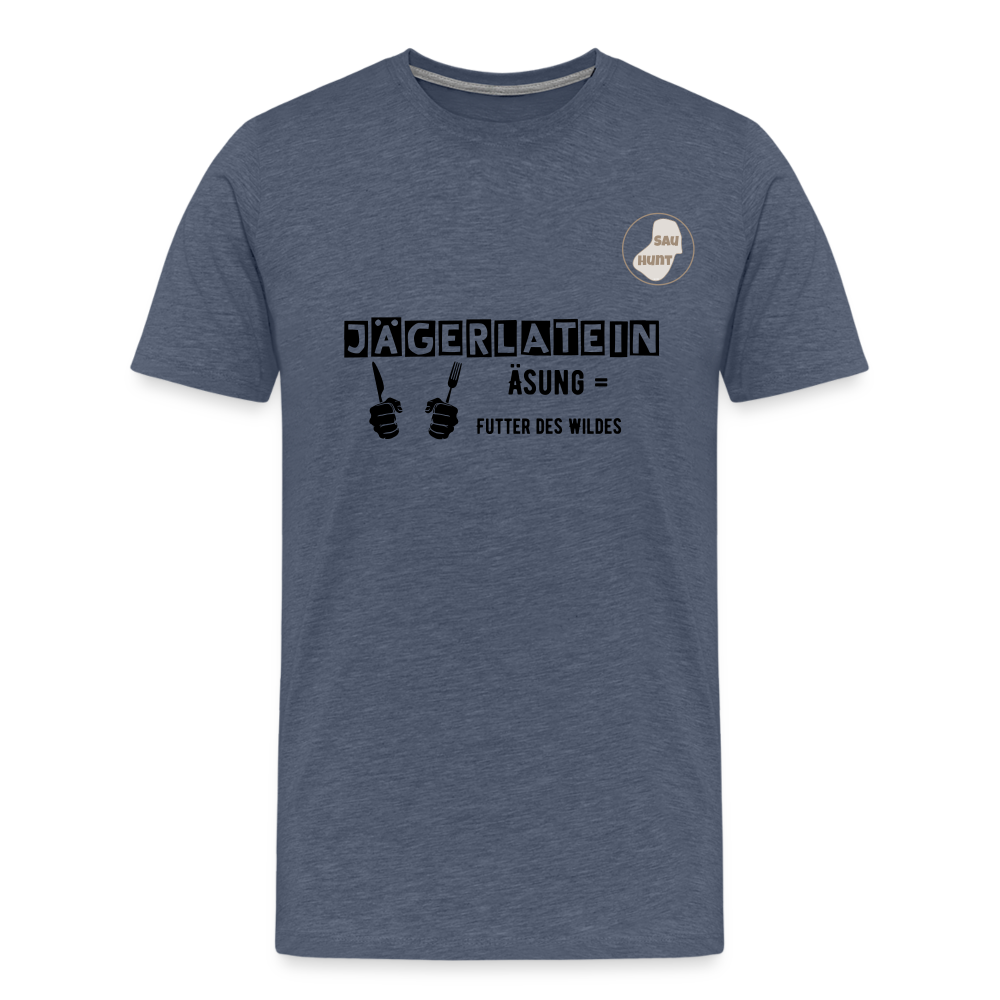 Jagdshirt - Äsung - Blau meliert