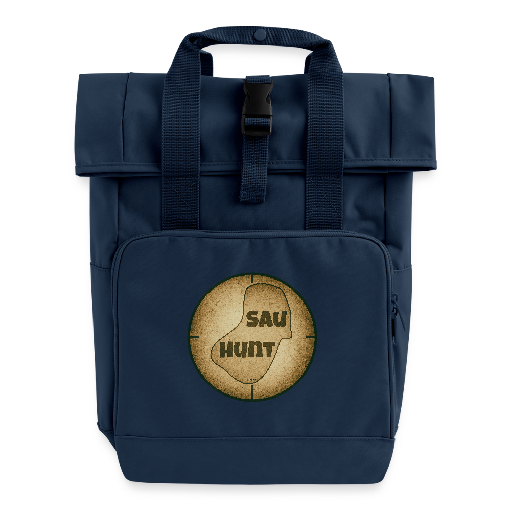 Rolltop Rucksack - SauHunt - Navy