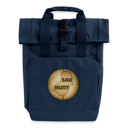 Rolltop Rucksack - SauHunt - Navy