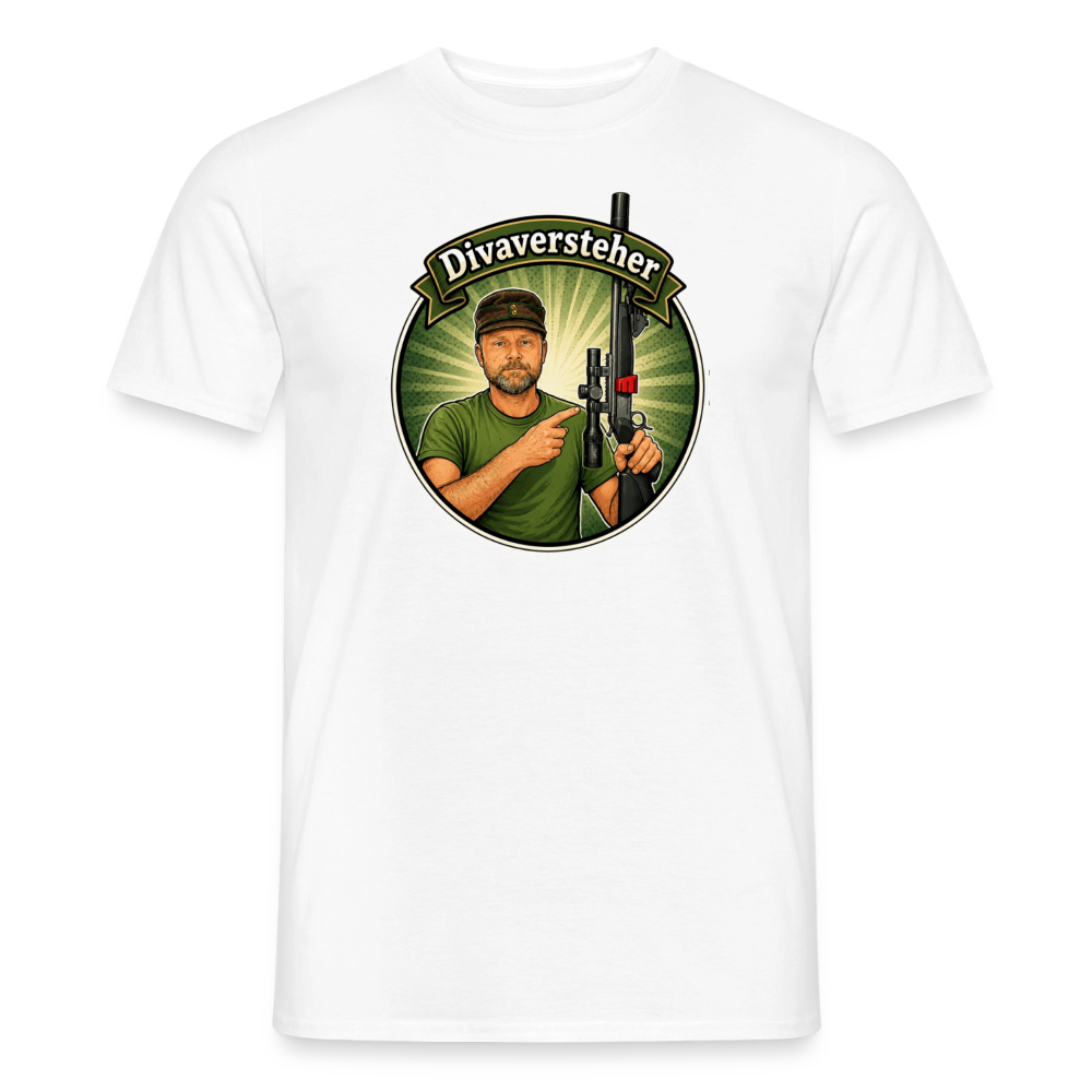 Fun Shirt - Divaversteher - Weiß