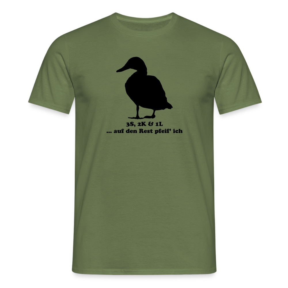 Jagdshirt - Schwimmenten - Militärgrün