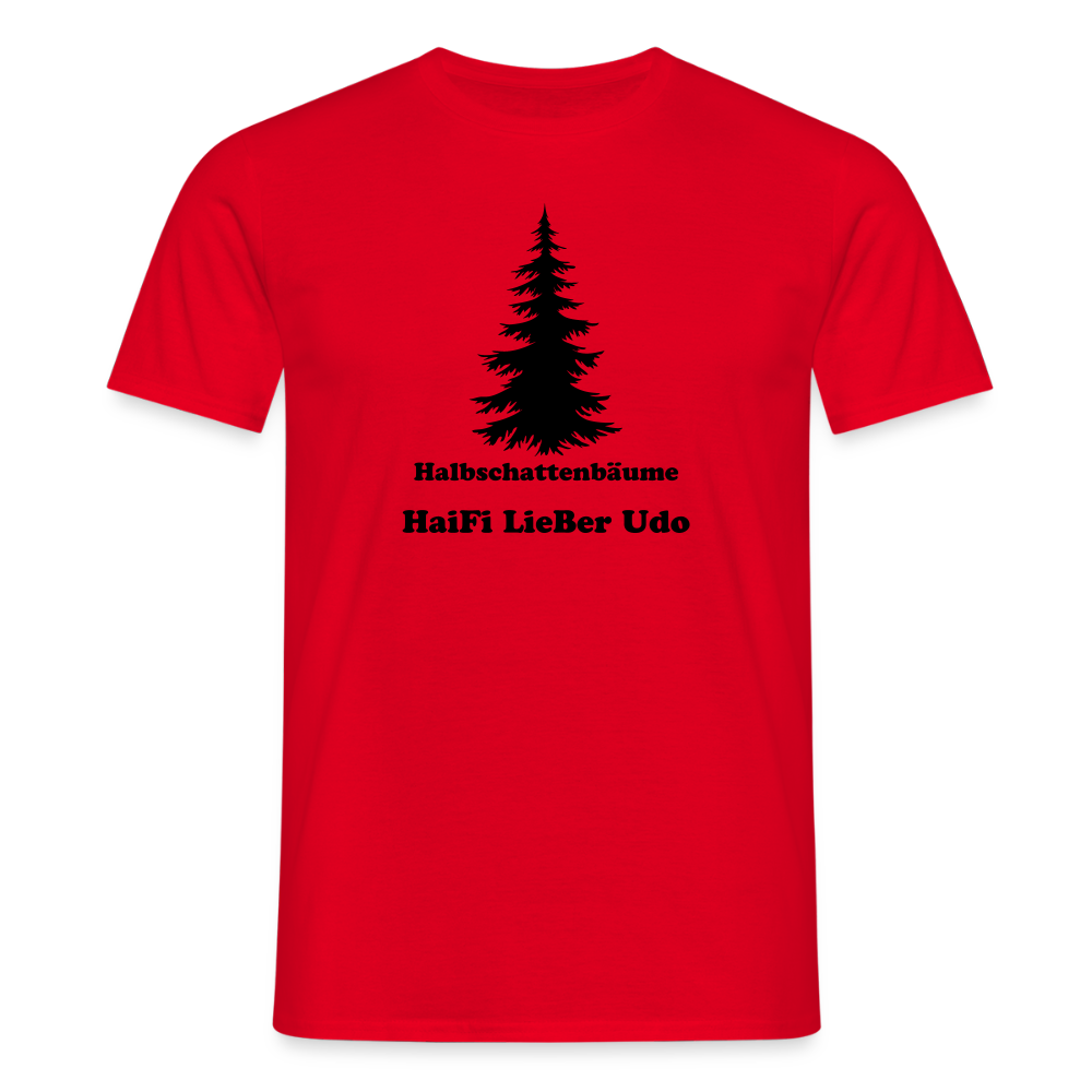 Jagdshirt - Halbschattbäume - Rot