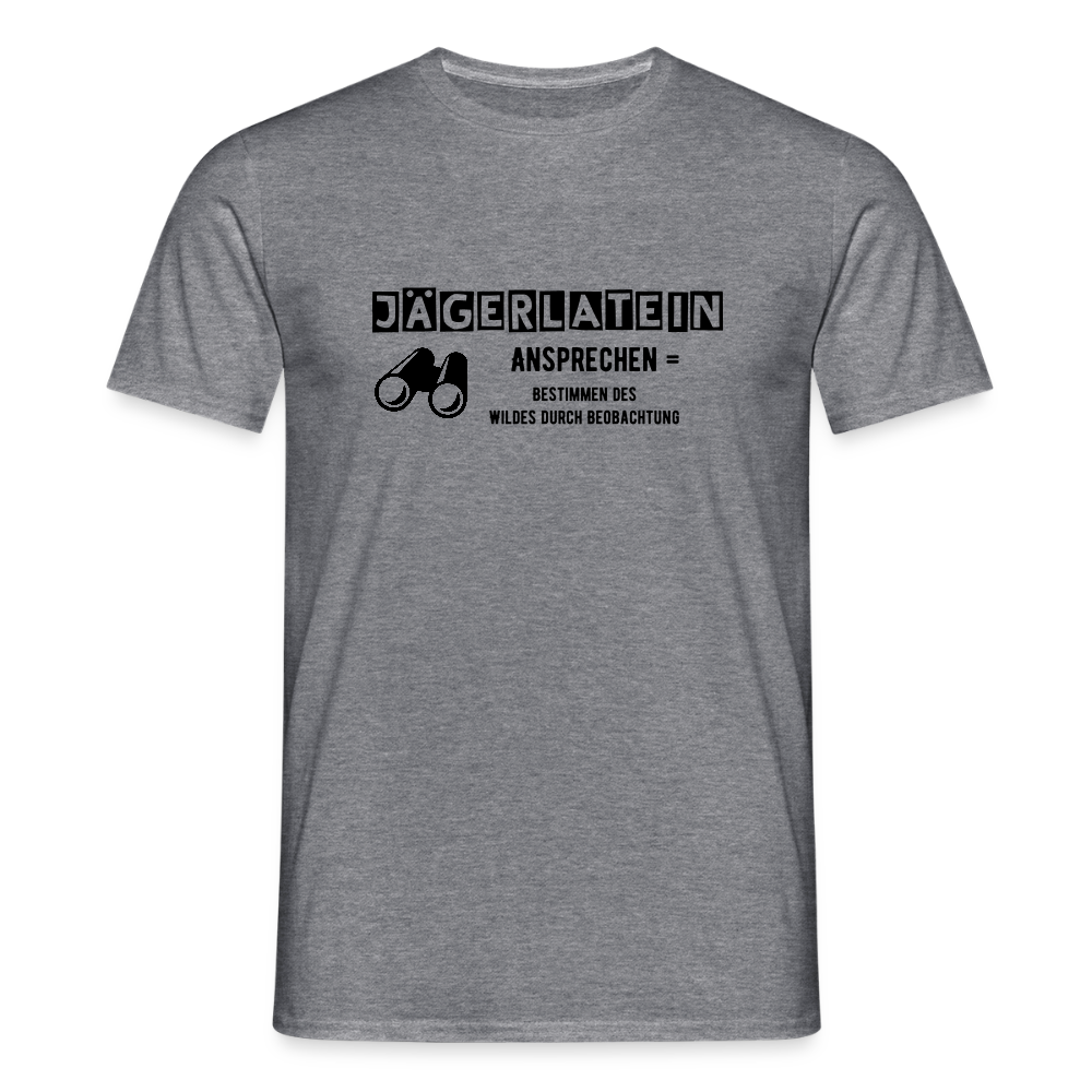 Jagdshirt - Ansprechen - Graphit meliert