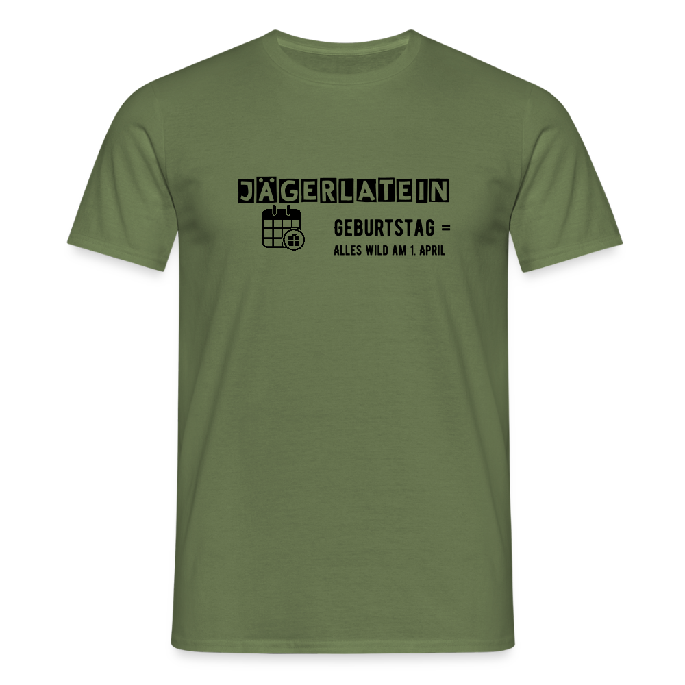 Jagdshirt - Geburtstag - Militärgrün