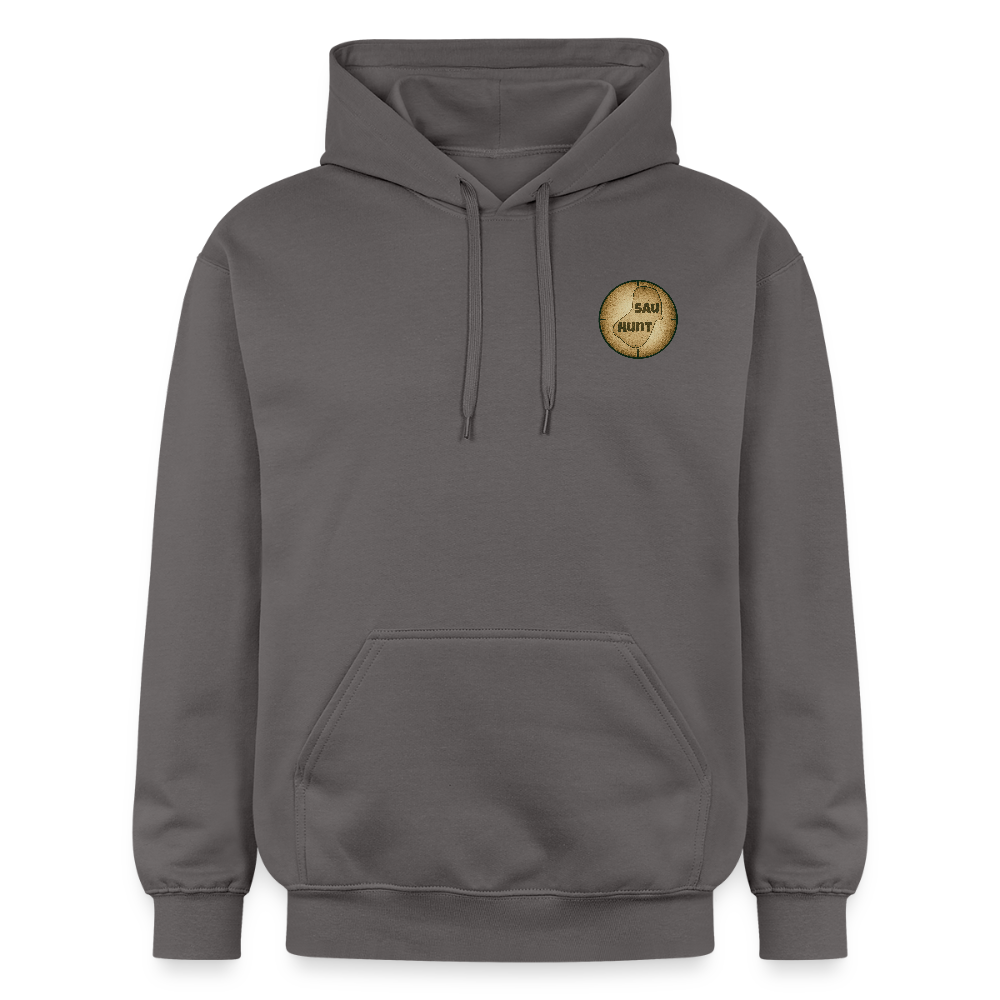 Hoodie - SauHunt - Dunkelgrau