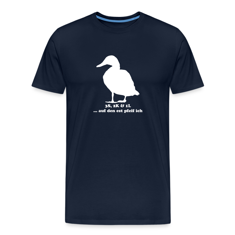 Jagdshirt - Schwimmenten - Navy